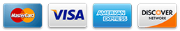 Visa, Mastercard, American Express and Discover accepted at the seller&rsquo;s checkout